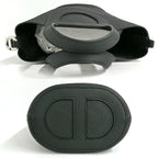 Hermes in the Loop 18 Black Silver Taurillon Clemence Swift Noir Handbag — view 4