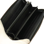Gucci GG Marmont Zip Around Wallet Leather Logo Black — view 5