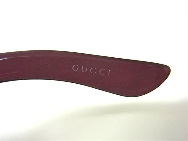 Gucci Sunglasses Bamboo S Purple Acetate Horsebit Gold Asian Fit Eyewear — view 5