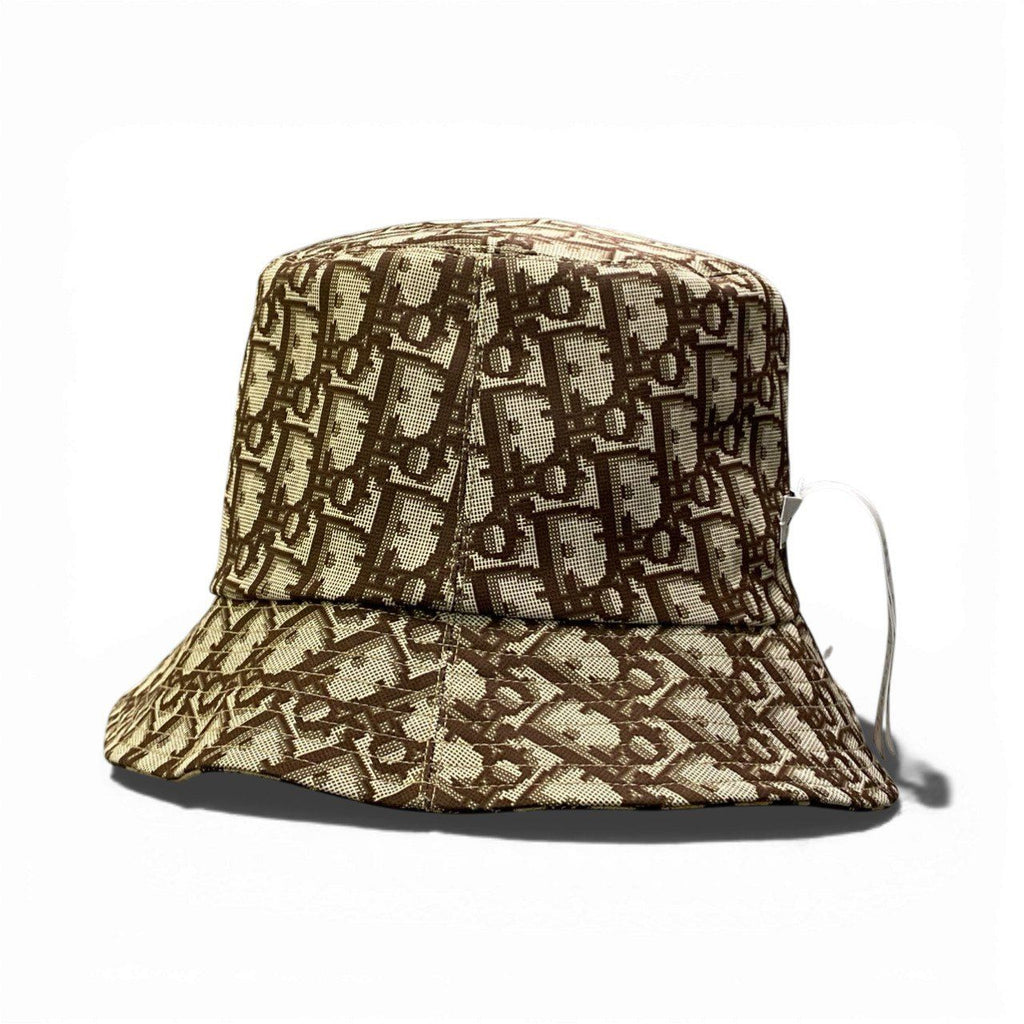 Dior C4 Leopard Trotter Reversible Bucket Hat Headgear — view 7