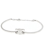 Celine Bracelet Bangle Silver