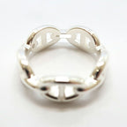 Hermes Chaine D'Ancre Enchainee Ring PM Small 54 Silver — view 6
