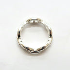 Hermes Chaine D'Ancre Enchainee Ring PM Small 54 Silver — view 3