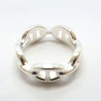 Hermes Chaine D'Ancre Enchainee Ring PM Small 54 Silver — view 5