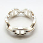 Hermes Chaine D'Ancre Enchainee Ring PM Small 54 Silver — view 4