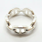 Hermes Chaine D'Ancre Enchainee Ring PM Small 54 Silver — view 8
