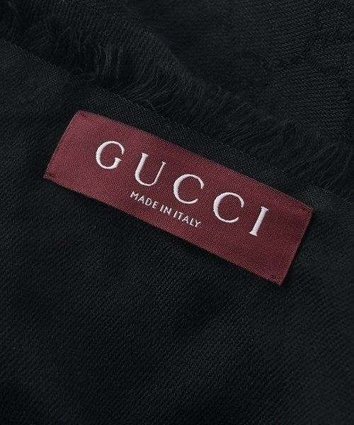 Gucci Shawl Scarf Black — view 3