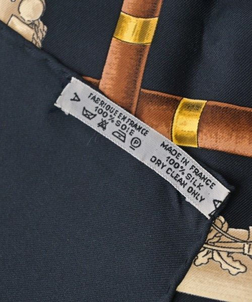 Hermes Bandana Scarf Black — view 6