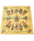 Hermes Bandana Scarf Yellow