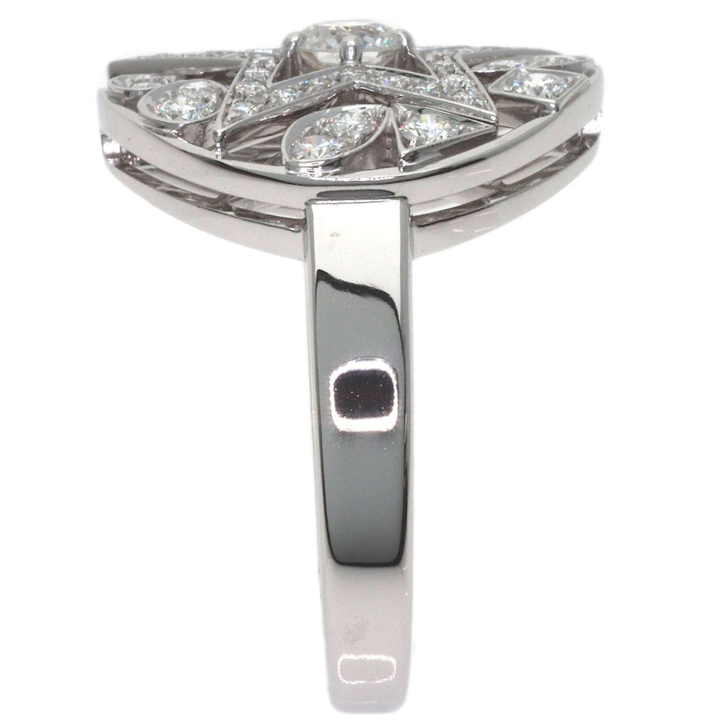 Chanel Comet Diamond 56 Ring 18K White Gold — view 3