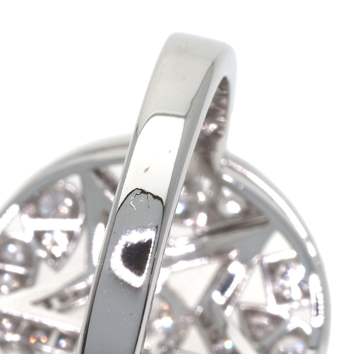 Chanel Comet Diamond 56 Ring 18K White Gold — view 7