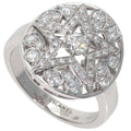 Chanel Comet Diamond 56 Ring 18K White Gold