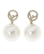 Fendi Earrings White