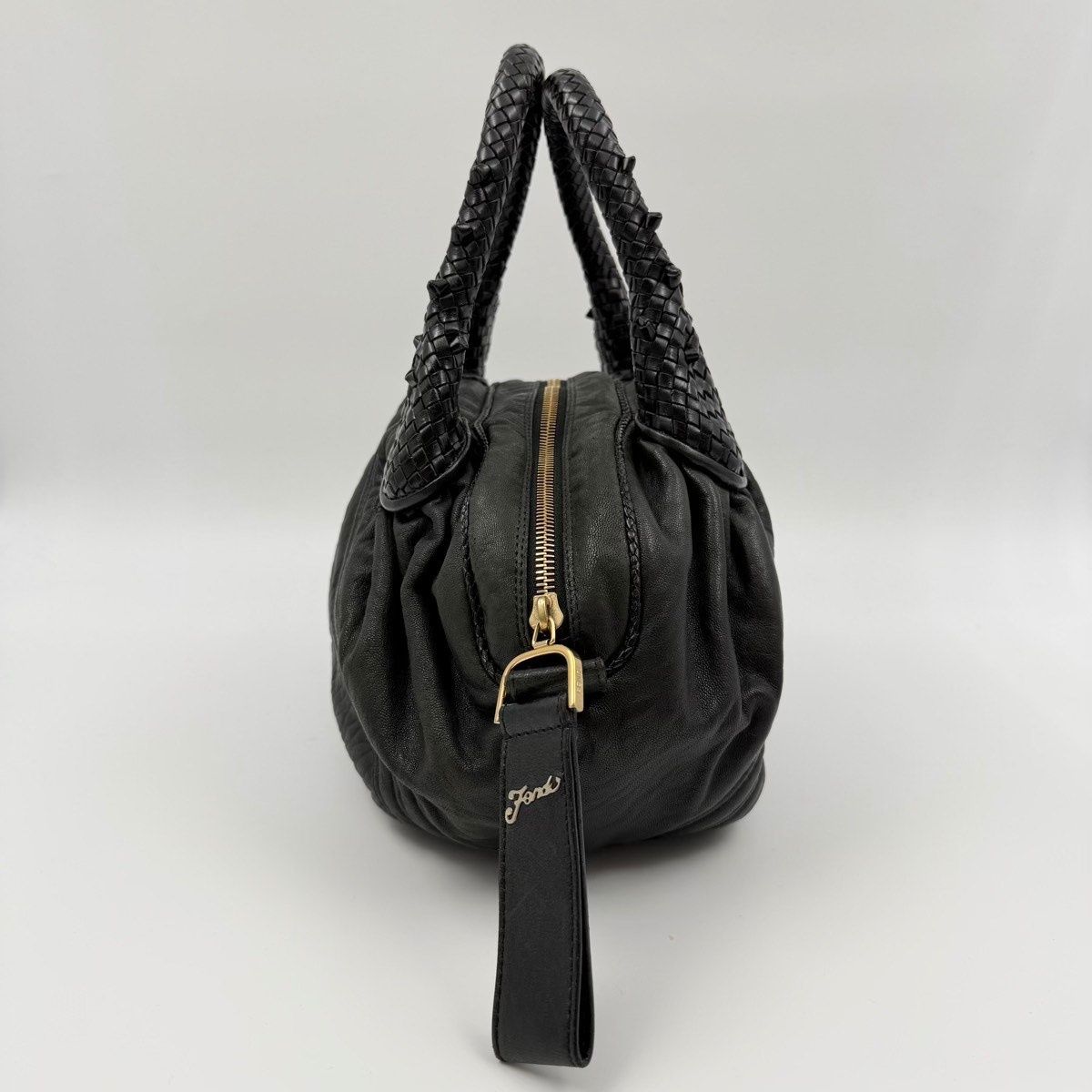 Fendi Handbag Zucca Black — view 5