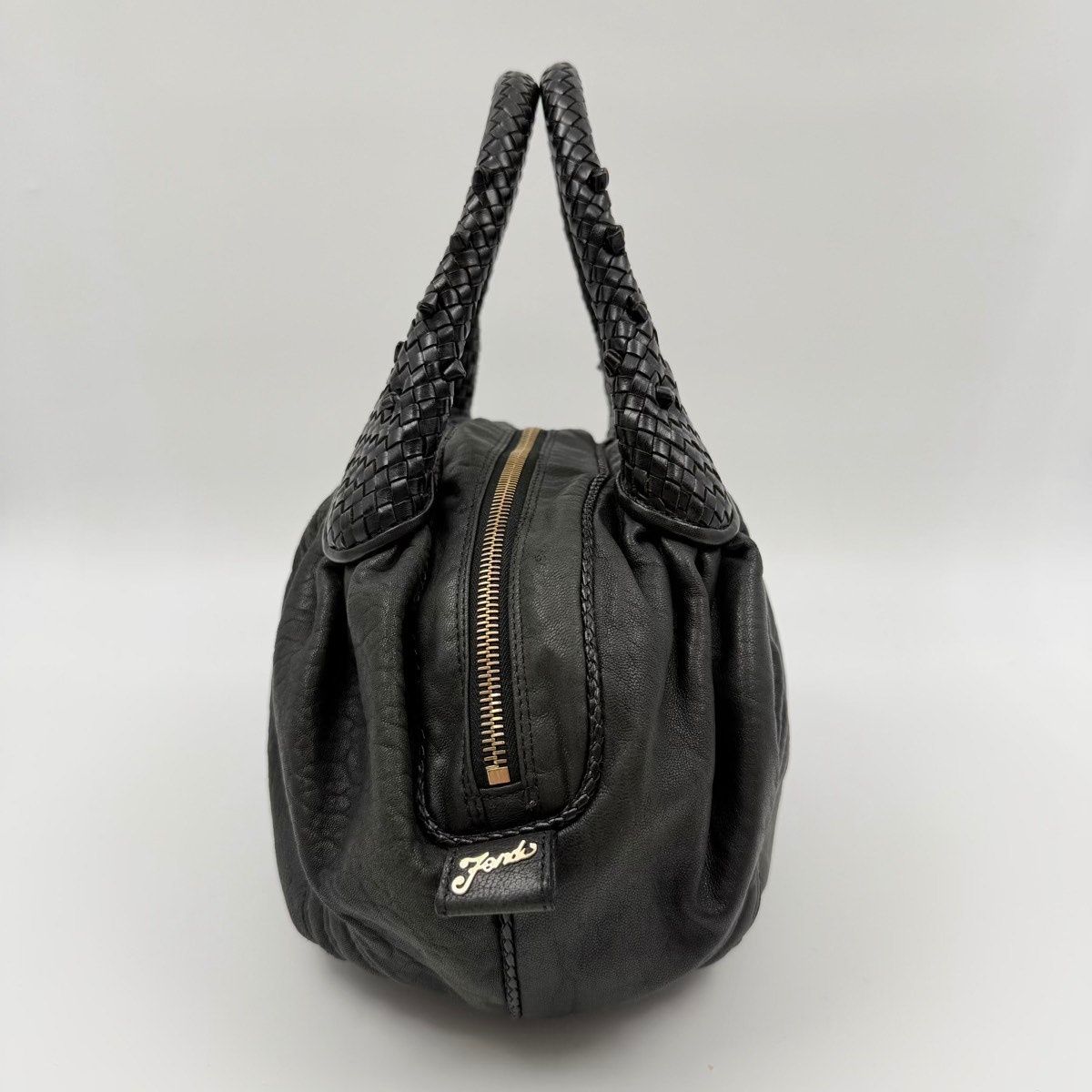 Fendi Handbag Zucca Black — view 6