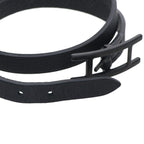 Hermes Behapi Double Tour Buckle Swift Leather Bracelet — view 4