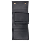 Celine Small Trifold Leather Compact Wallet — view 3