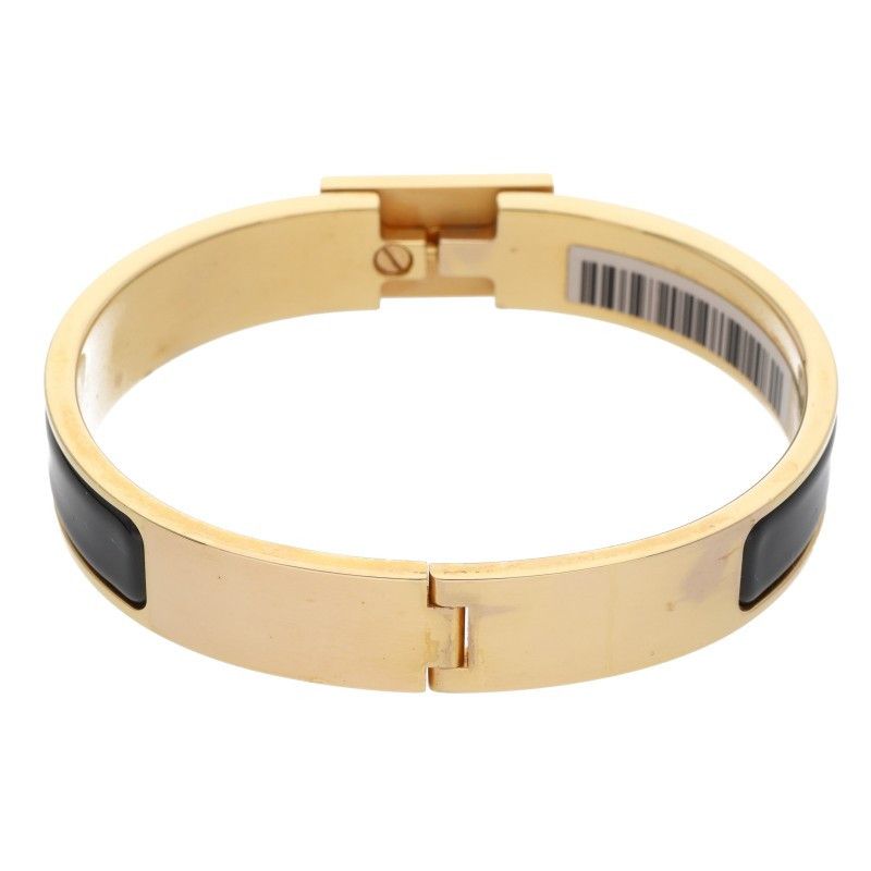Hermes Clic Anneau Metal Enamel Bracelet — view 2