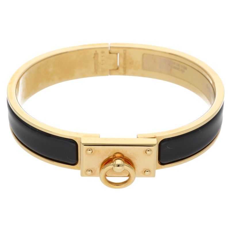 Hermes Clic Anneau Metal Enamel Bracelet