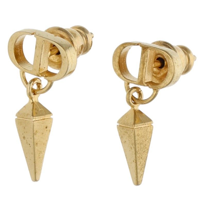 Dior CD Spike Earrings