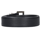 Saint Laurent Paris YSL Belt 3.0 Logo Buckle Narrow Leather 80 — view 2
