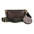 Louis Vuitton Monogram Multi Pochette Accessoires Pouch Shoulder Bag Khaki