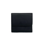 Chanel CC Logo Leather Trifold Wallet Mini Black — view 2