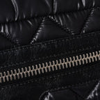 Chanel Coco Cocoon Shoulder Bag CC Logo Nylon Black Silver Quilted — view 7