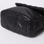 Chanel Coco Cocoon Shoulder Bag CC Logo Nylon Black Silver Quilted — view 8