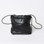 Chanel 22 Mini Bag 2-Way Stand Black Silver — view 2