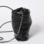 Chanel 22 Mini Bag 2-Way Stand Black Silver — view 4
