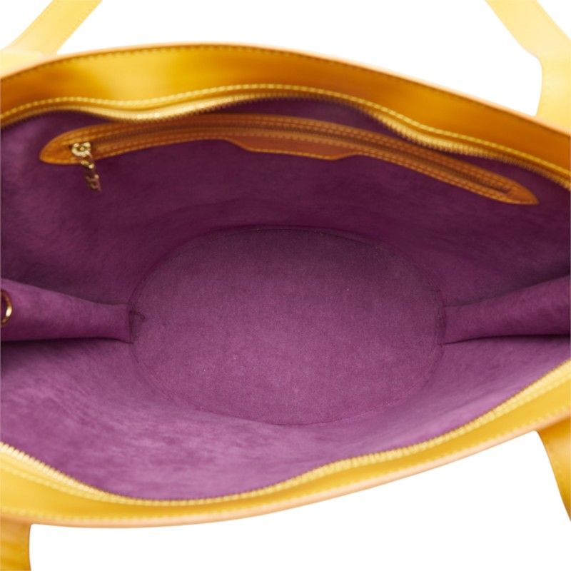 Louis Vuitton Epi Saint Jacques Shopping Shoulder Bag Tote Tassili Yellow — view 7