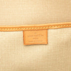 Louis Vuitton Monogram Excursion Handbag Brown Leather — view 6