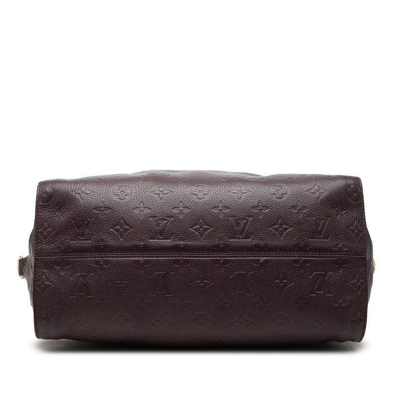 Louis Vuitton Monogram Empreinte Lumineux PM Tote Bag Shoulder Orb Purple — view 3