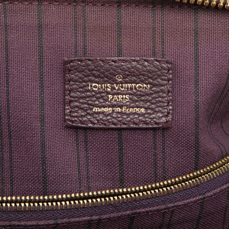 Louis Vuitton Monogram Empreinte Lumineux PM Tote Bag Shoulder Orb Purple — view 5