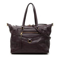 Louis Vuitton Monogram Empreinte Lumineux PM Tote Bag Shoulder Orb Purple