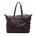 Louis Vuitton Monogram Empreinte Lumineux PM Tote Bag Shoulder Orb Purple