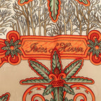 Hermes Carre 90 Winter Fun Joies D'hiver Scarf Red Multicolor Silk — view 4
