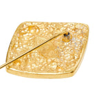 Chanel Vintage CC Logo Brooch Gold Plated — view 3
