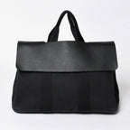 Hermes Handbag Valparaiso MM Tote Black Silver — view 2