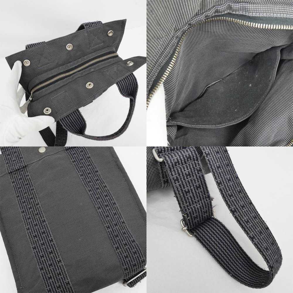 Hermes Herline a Dos PM Gray Backpack Silver — view 8