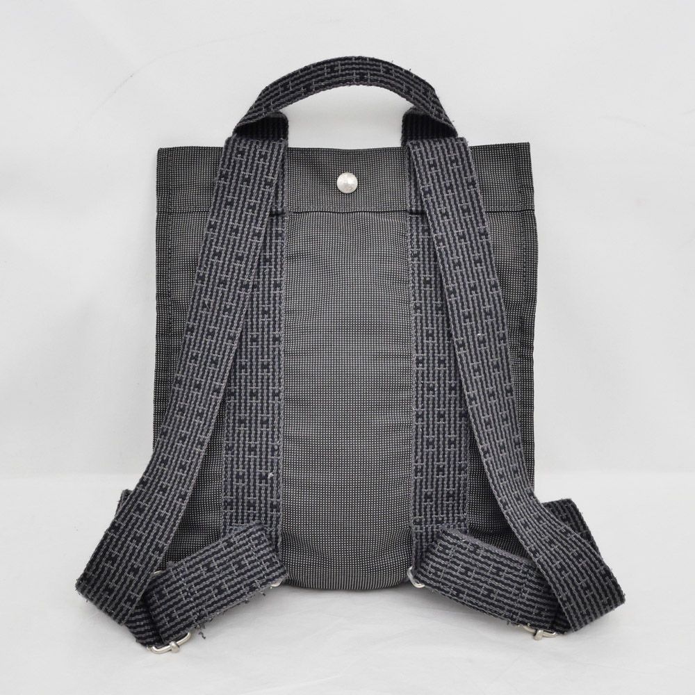 Hermes Herline a Dos PM Gray Backpack Silver — view 2