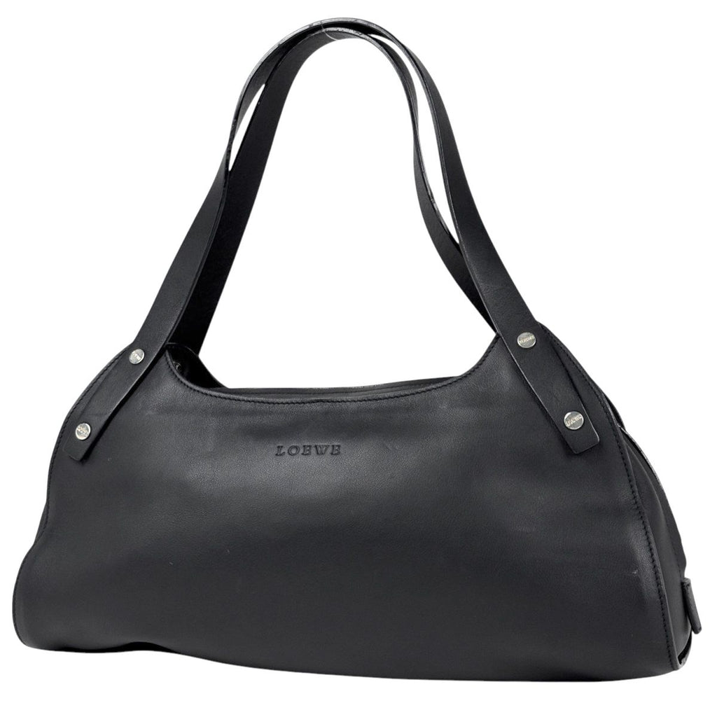 Loewe Handbag Leather Black