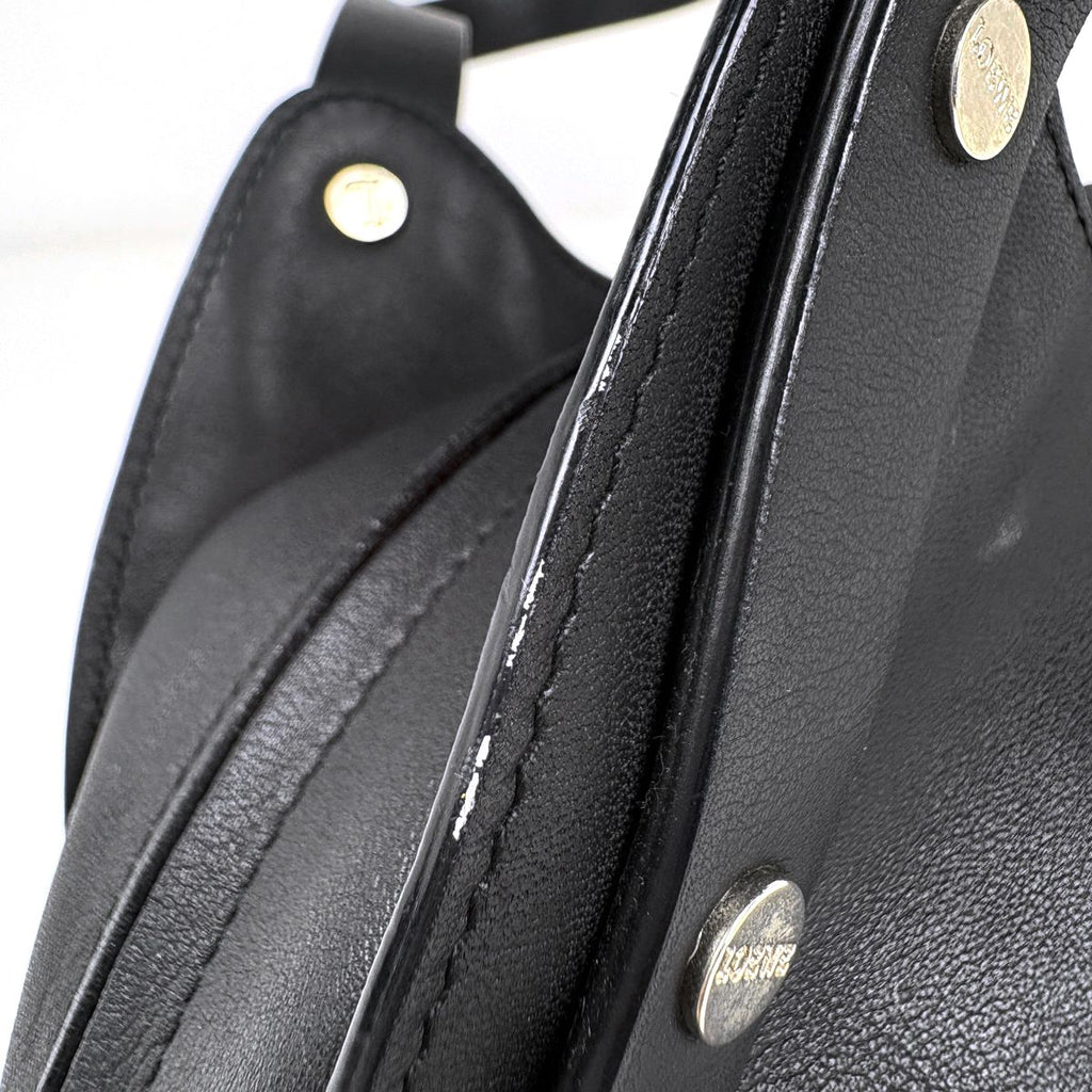 Loewe Handbag Leather Black — view 8