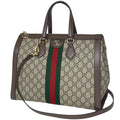Gucci Ophidia Handbag 2-Way GG Supreme Beige Brown