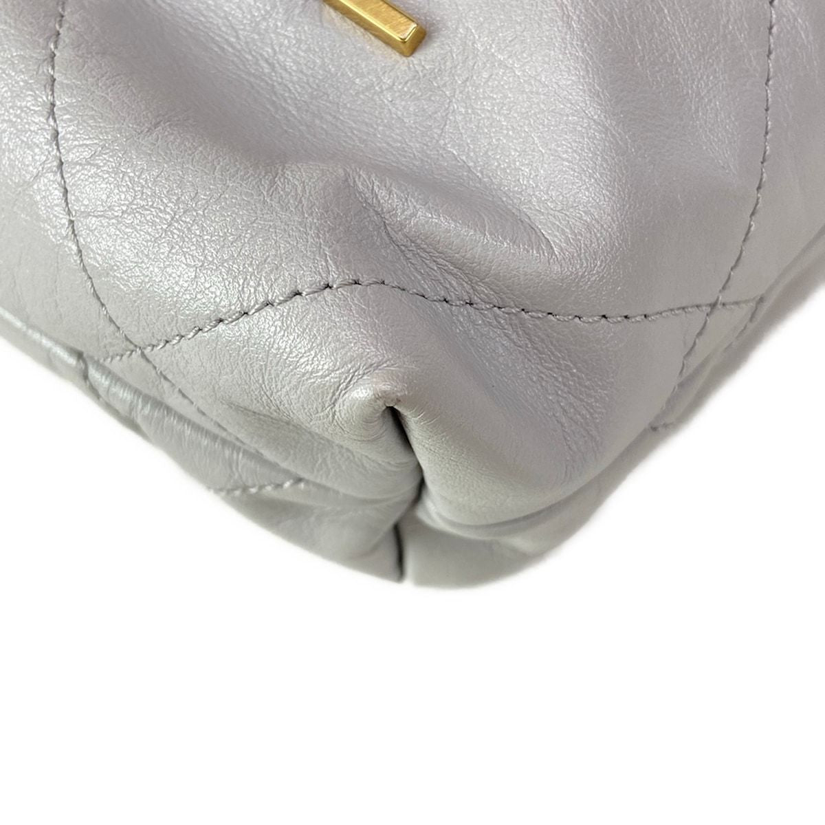 Chanel Handbag 22 Mini Nadof Light Gray — view 6