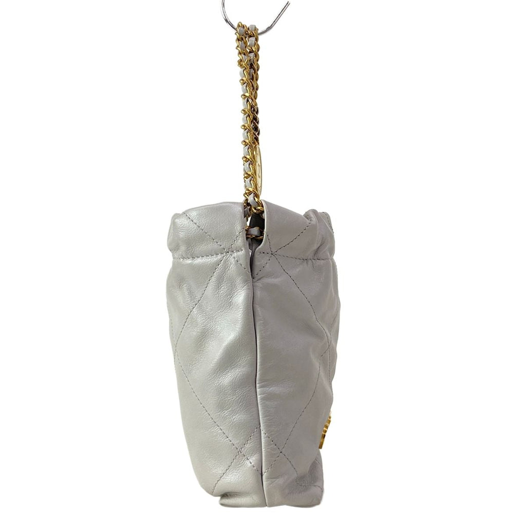 Chanel Handbag 22 Mini Nadof Light Gray — view 2
