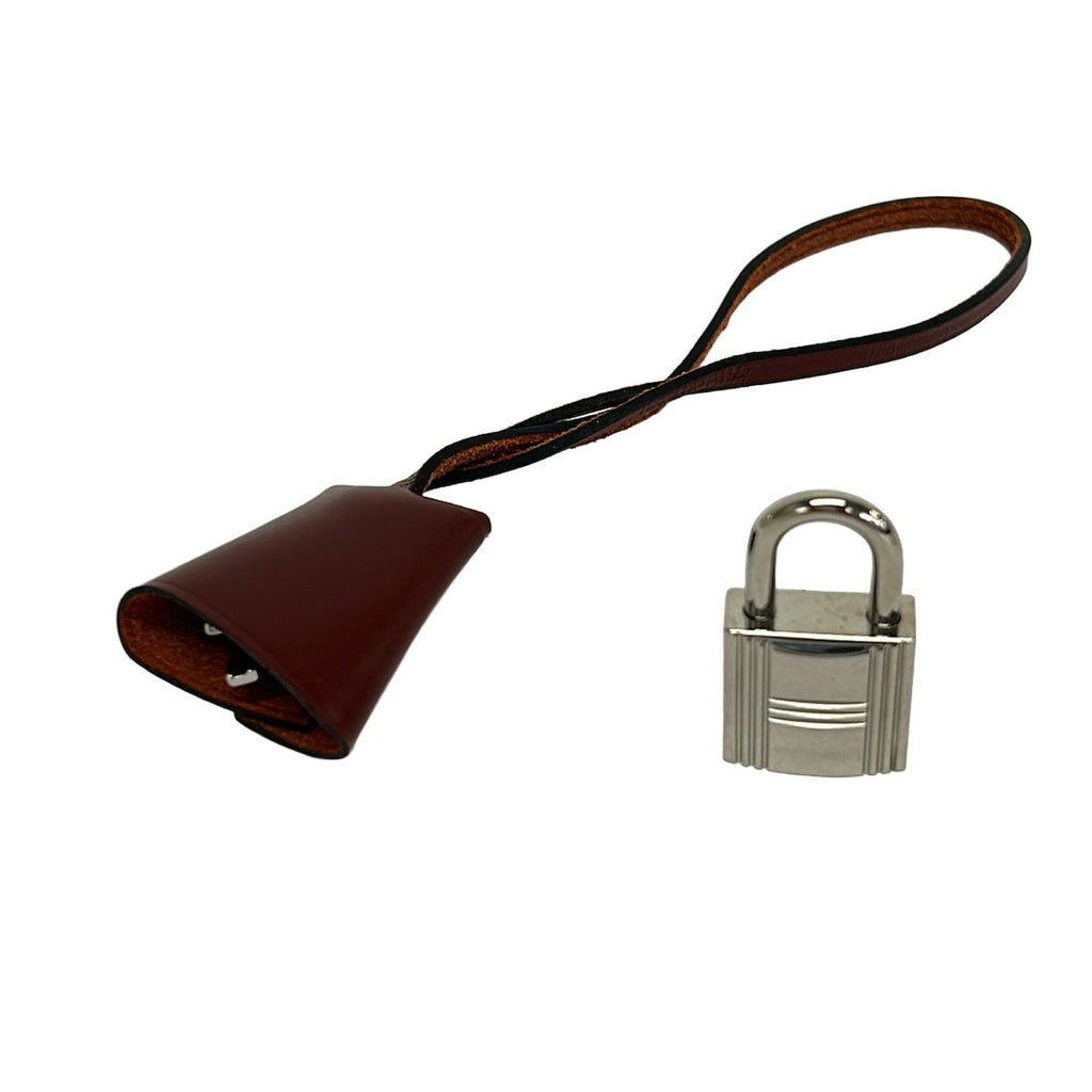 Hermes Silver Cadena & Clochette Set Key Holder