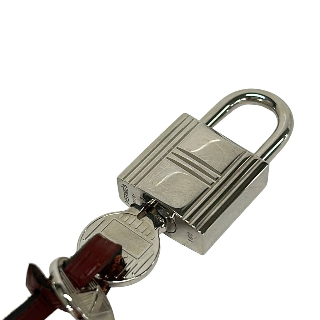 Hermes Silver Cadena & Clochette Set Key Holder — view 5