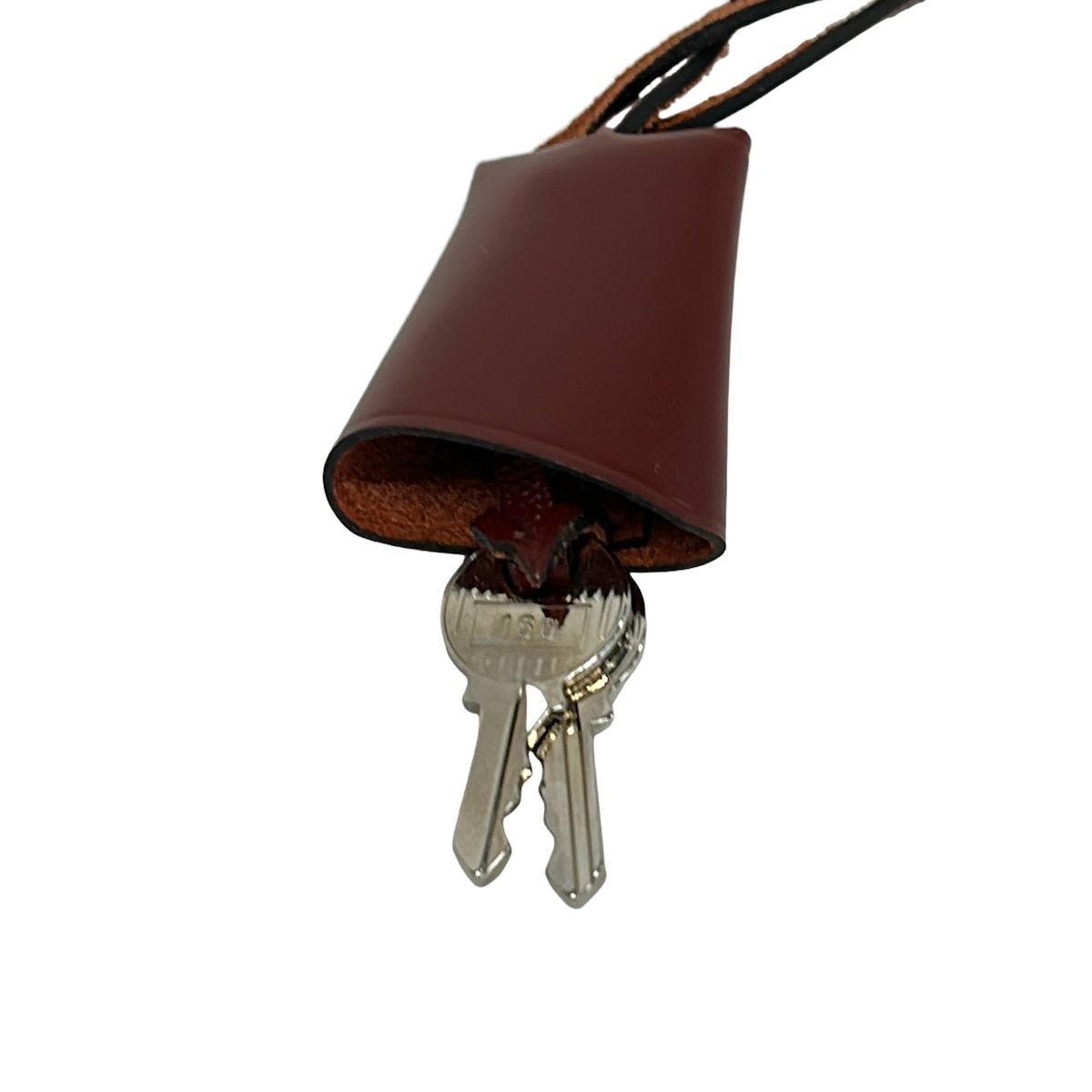 Hermes Silver Cadena & Clochette Set Key Holder — view 4